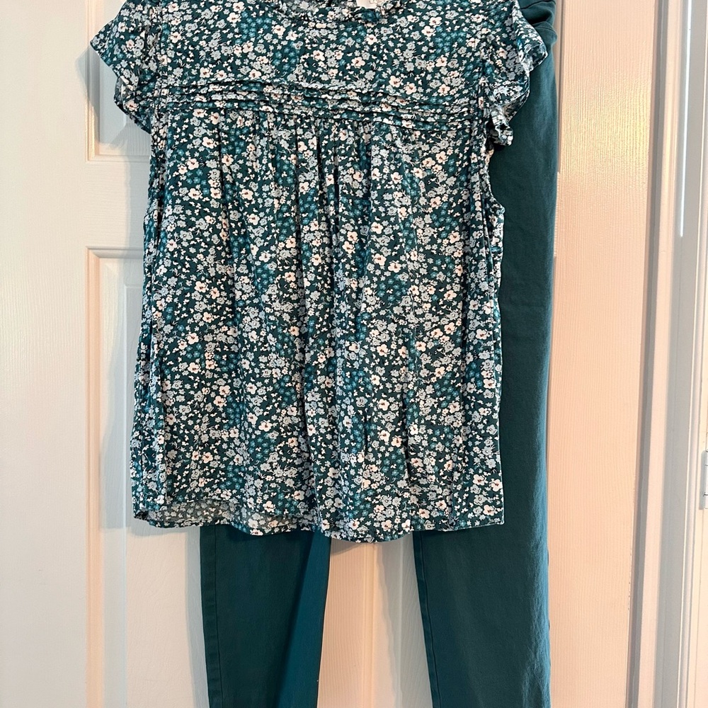 Loft Top and Pants Set